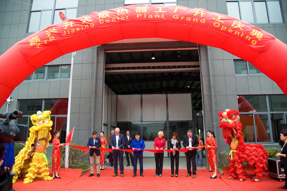 KTR opening a new cooler production plant in China